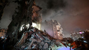 Missiles attack from Iran to Israel